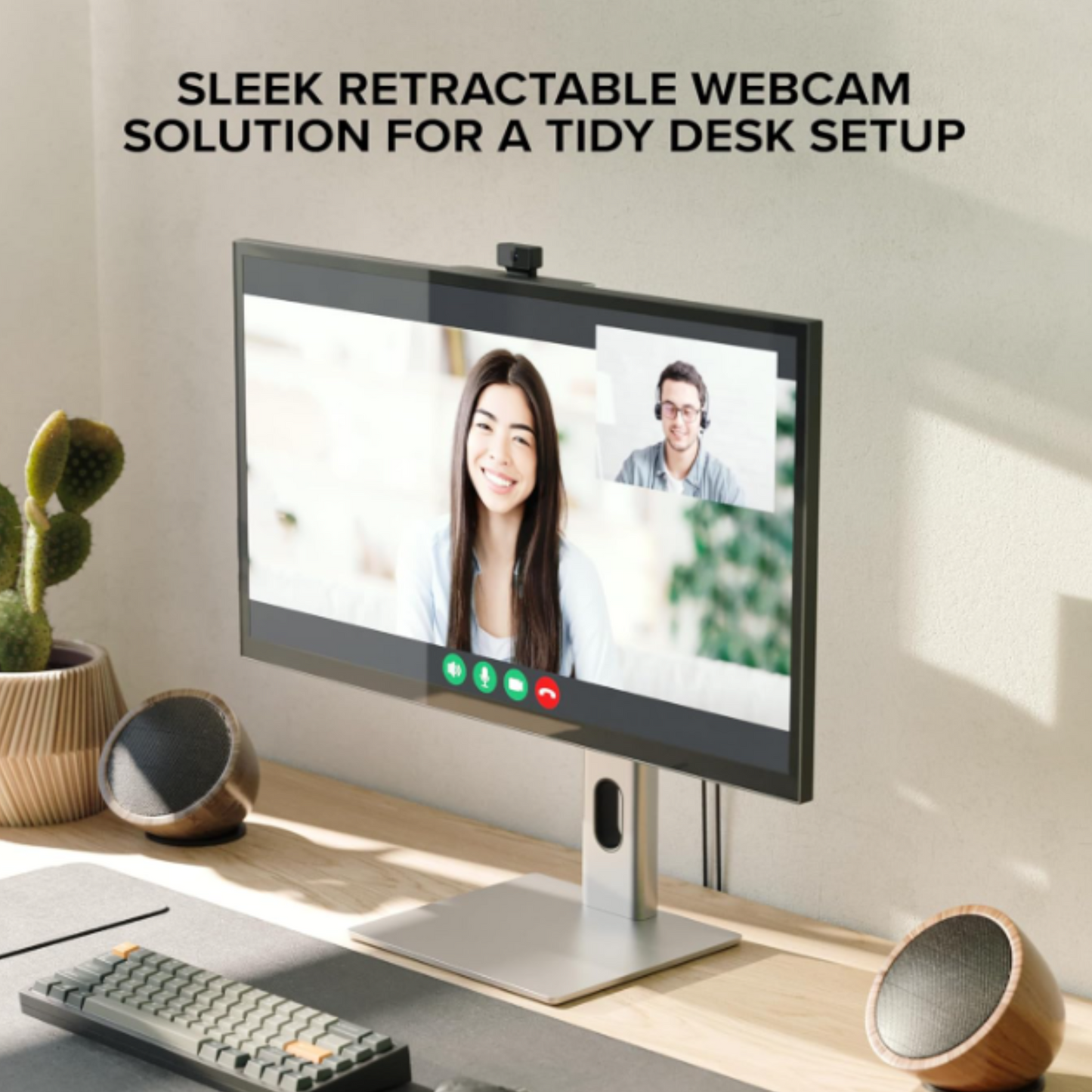 ALOGIC Clarity Max Pro 4K 32” UHD Monitor | USB-C Power Delivery and Webcam